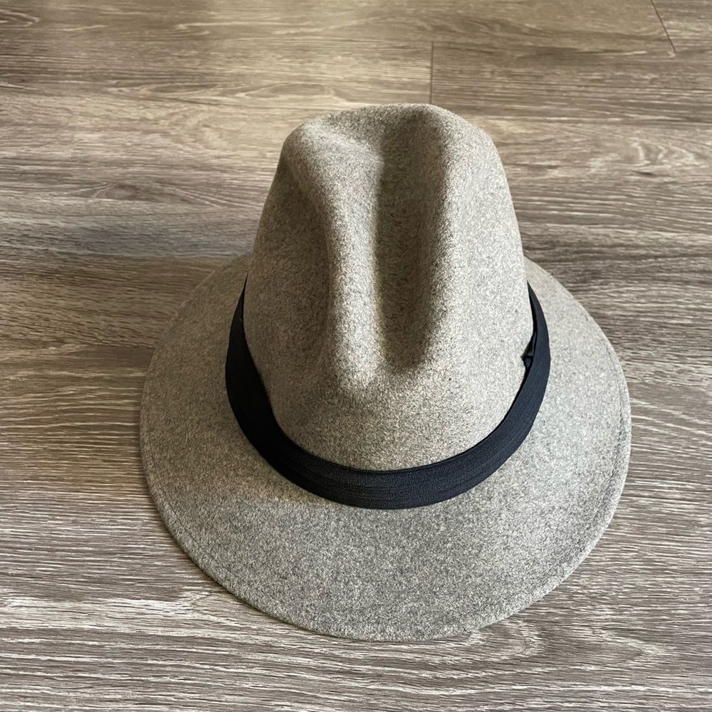 Grey Wool Hat
